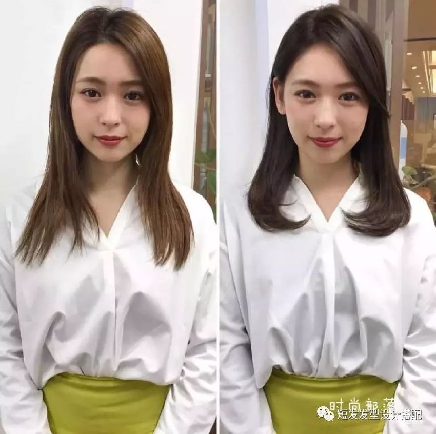30组「前后发型对比照」:11简直换一个人